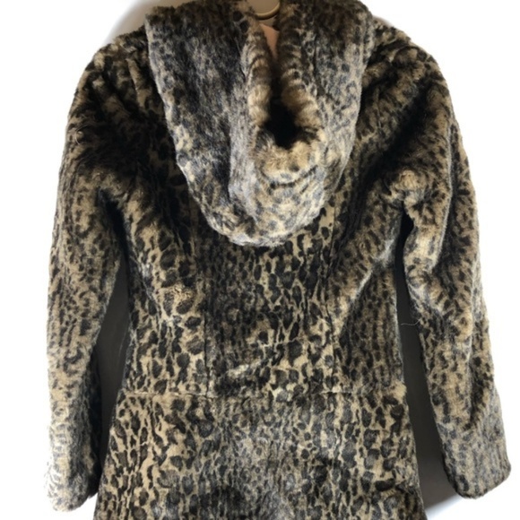 Free People Leopard Faux Fur Coat - Picture 12 of 16